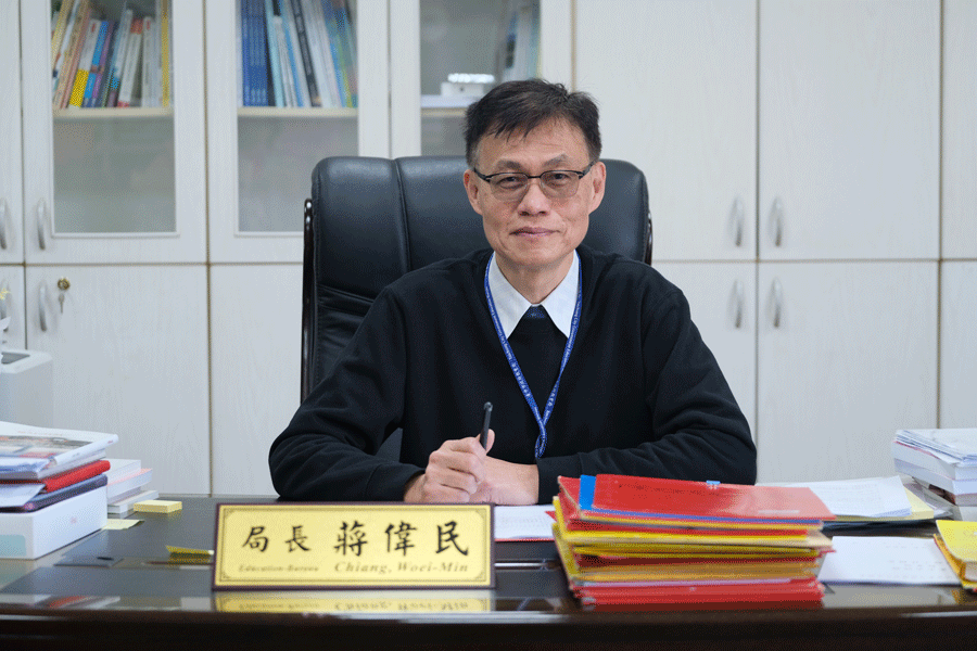 專訪台中市新任教育局長蔣偉民 堅定信念助台中教育更好